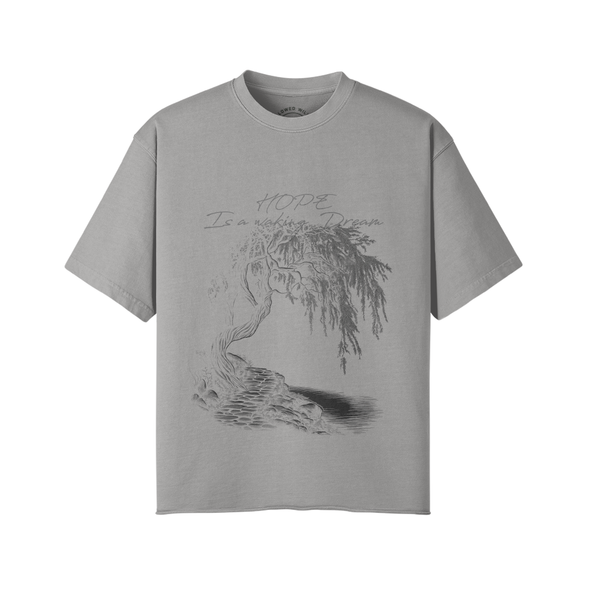 Willows Hope Black Print