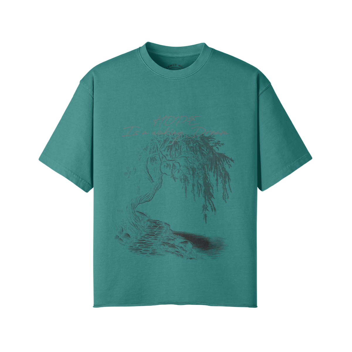 Willows Hope Black Print
