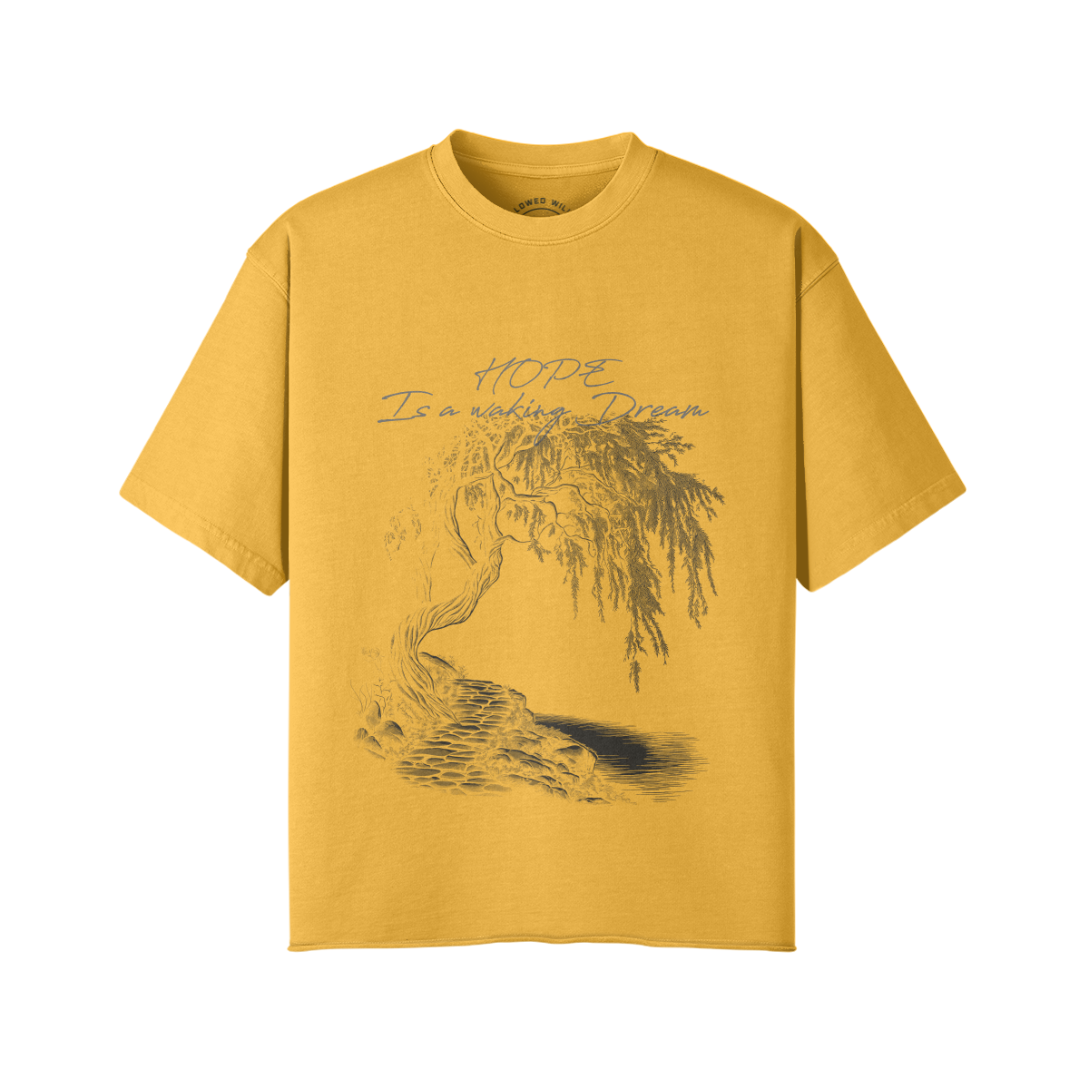 Willows Hope Black Print