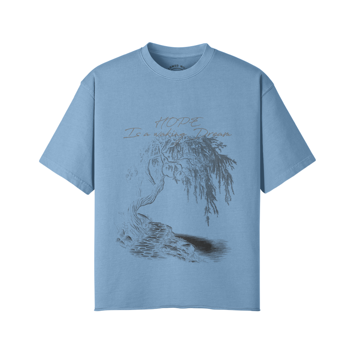 Willows Hope Black Print
