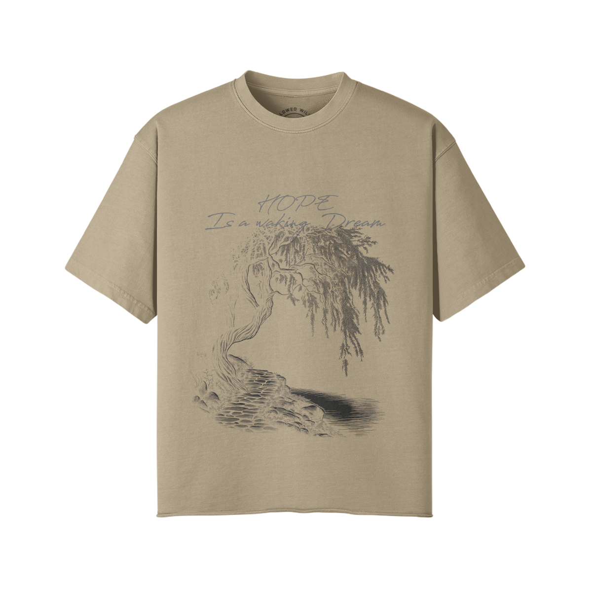 Willows Hope Black Print