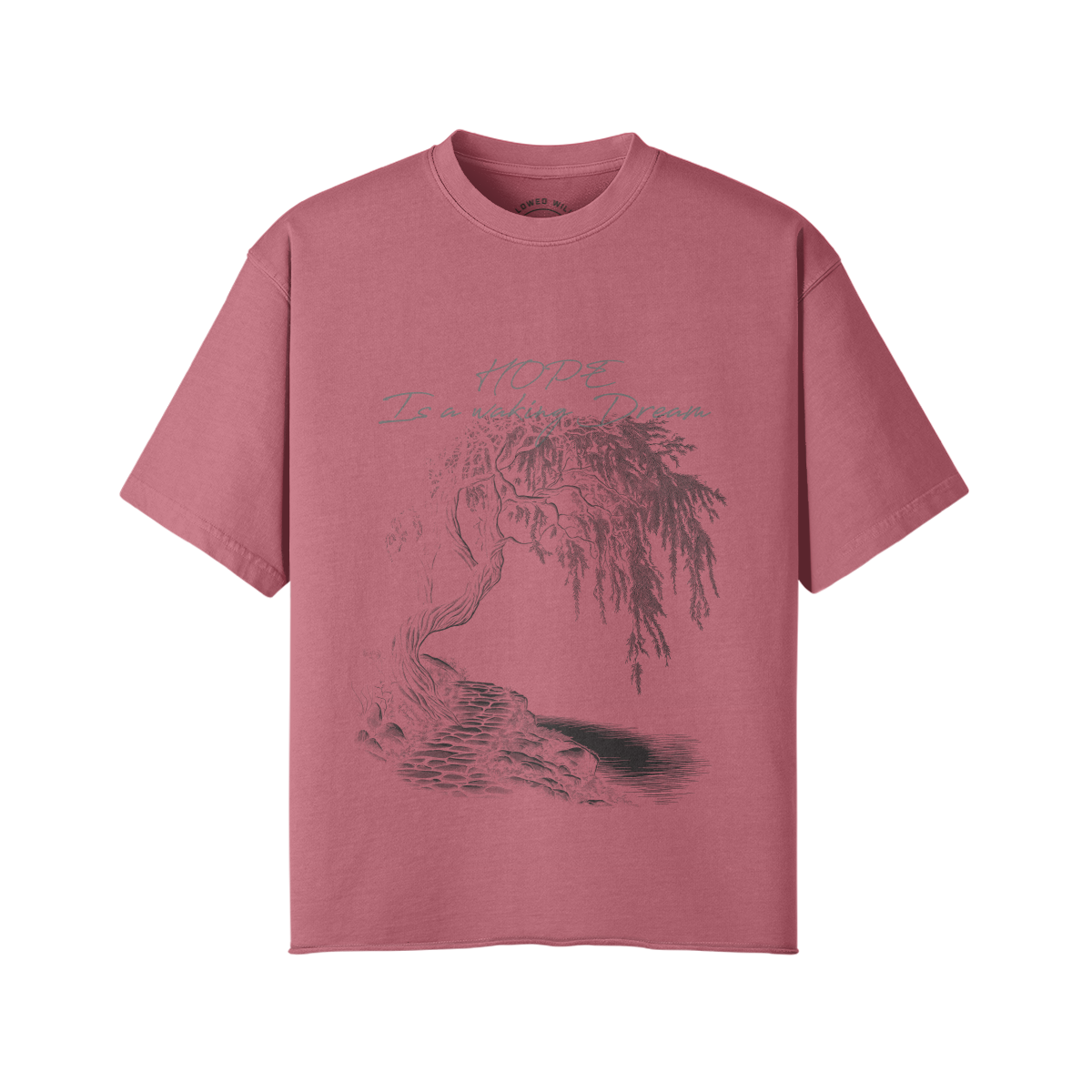 Willows Hope Black Print