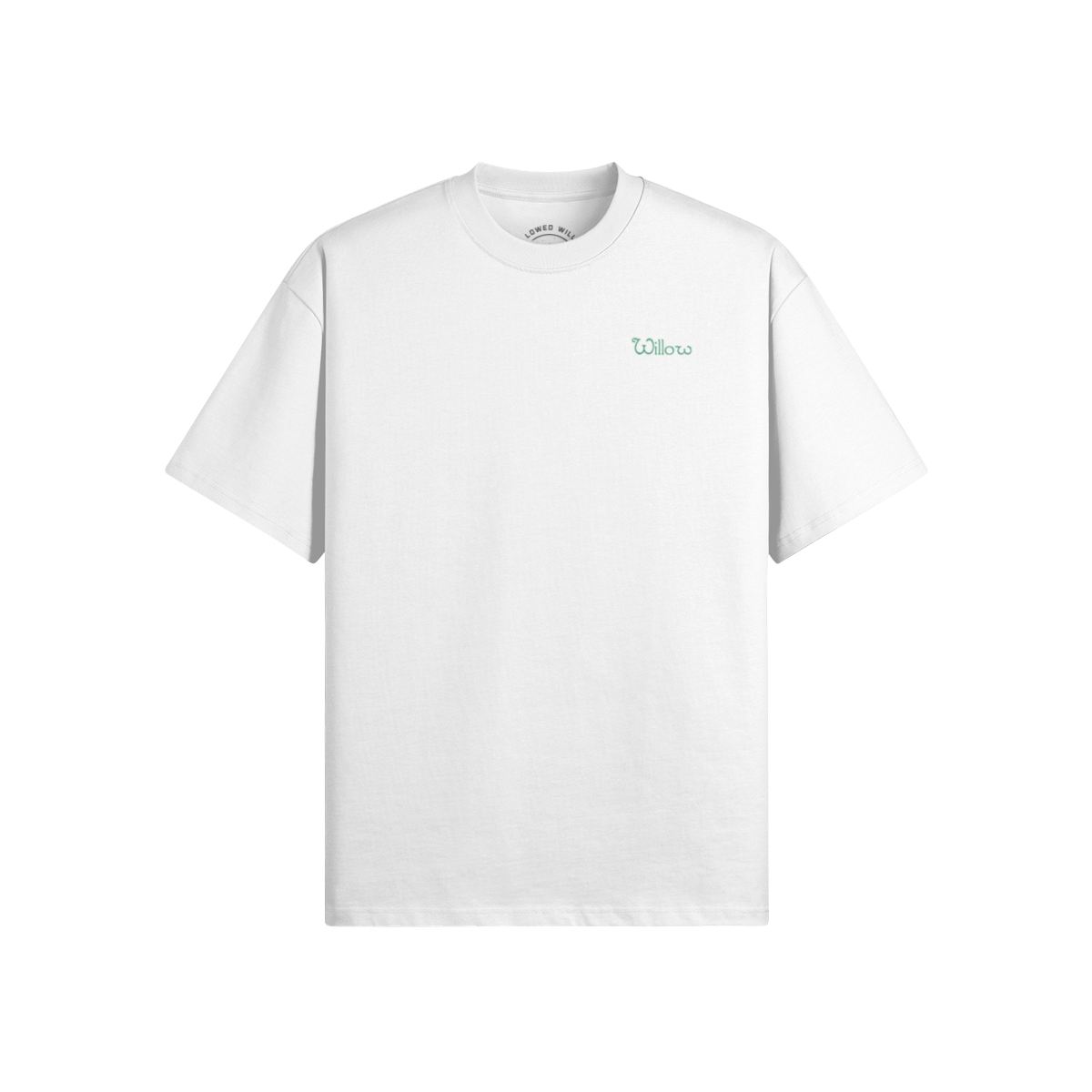 Bend Don't Break White - Heavyweight | Embroidered
